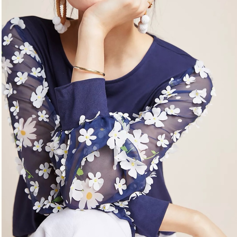 Eva Franco Becky floral top